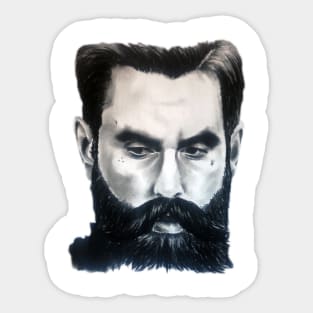 Ricki Hall! Sticker